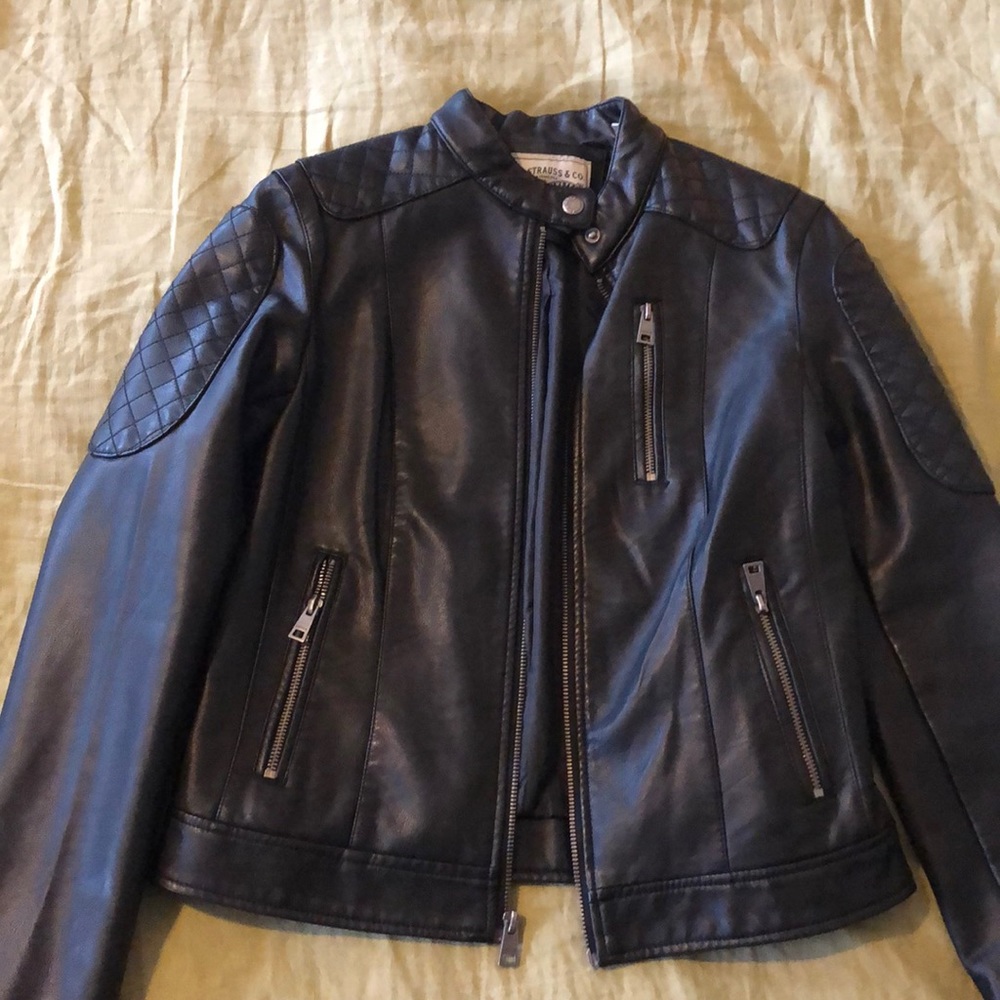 Levi’s size S faux leather jacket